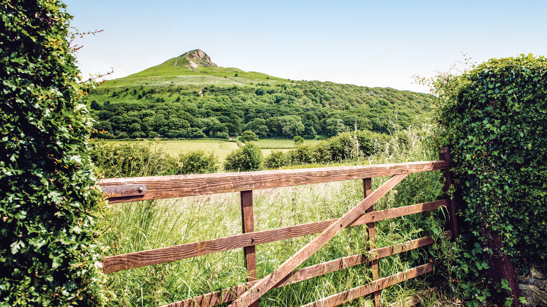 Surrounded by the rolling countryside