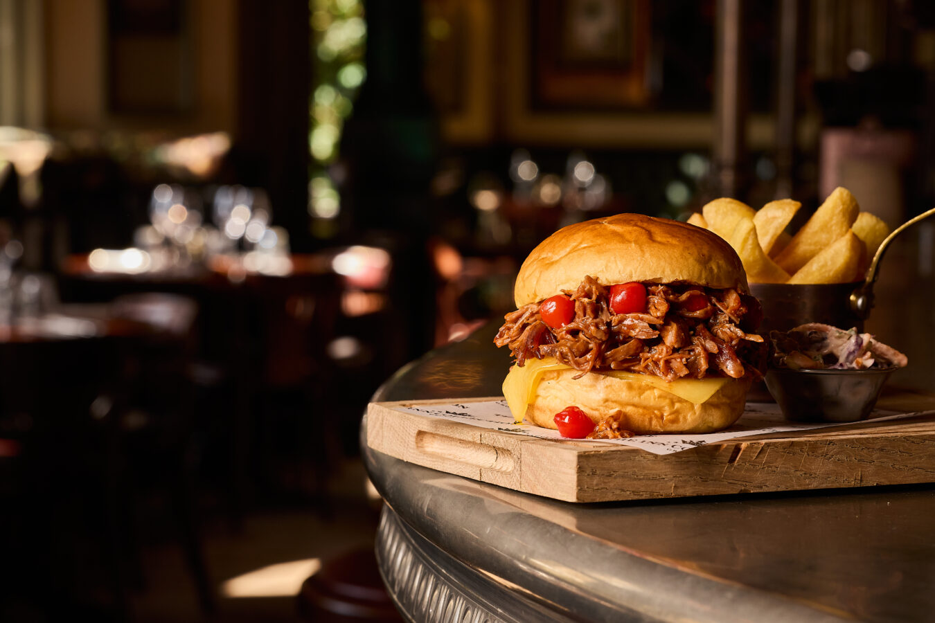 Pulled pork bun