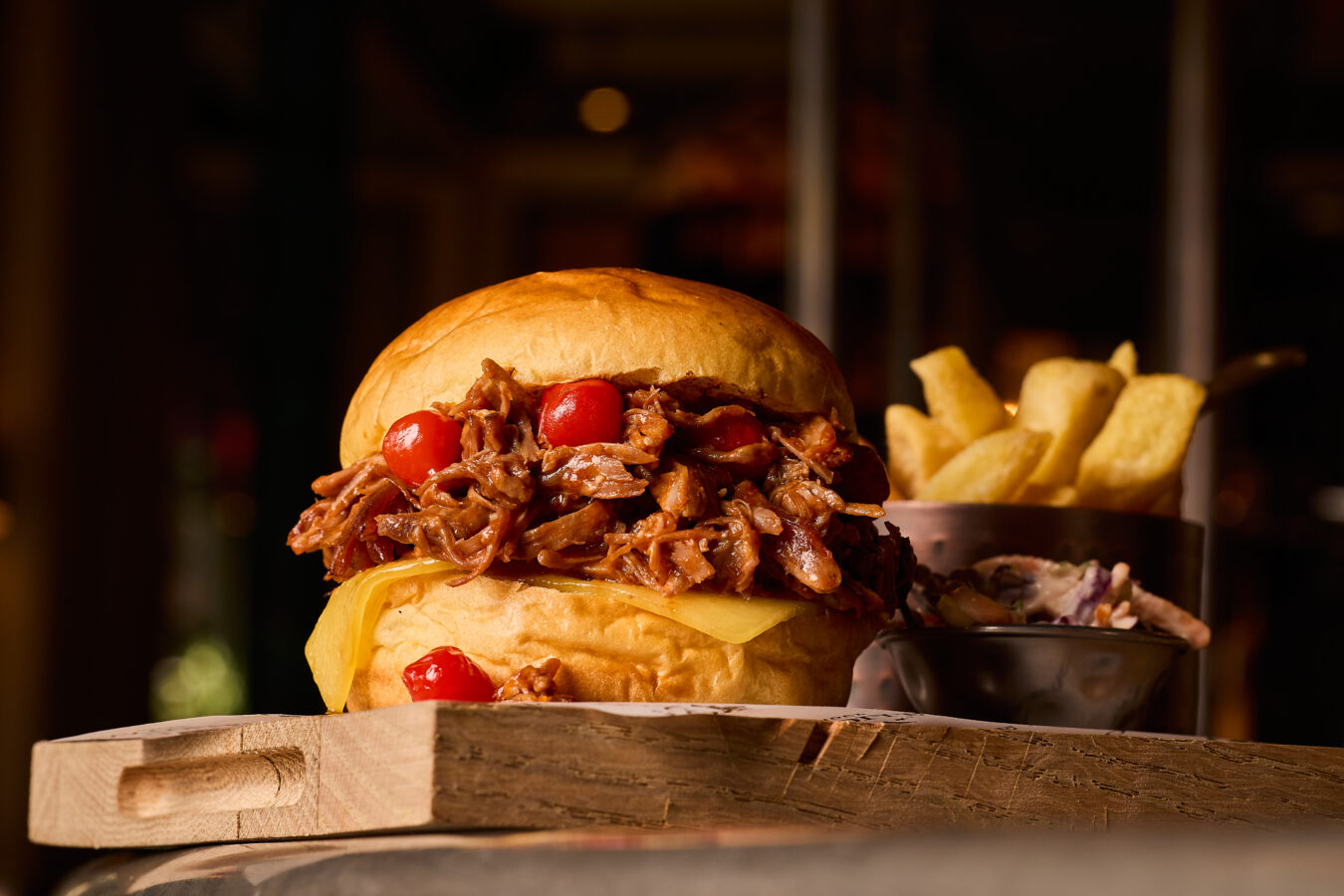 Pulled pork bun