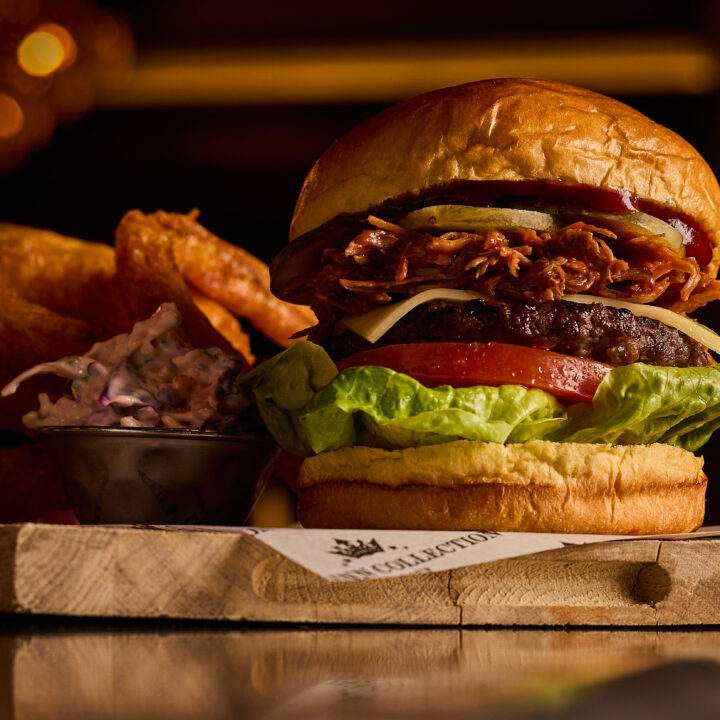 Pulled pork burger