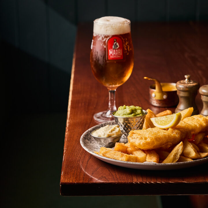 Heritage main, fish and chips