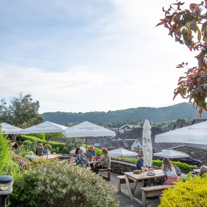 The Angel Inn Beer Garden