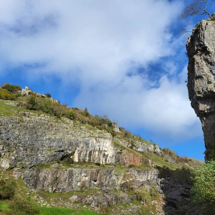 dog walks lancashire, warton crag